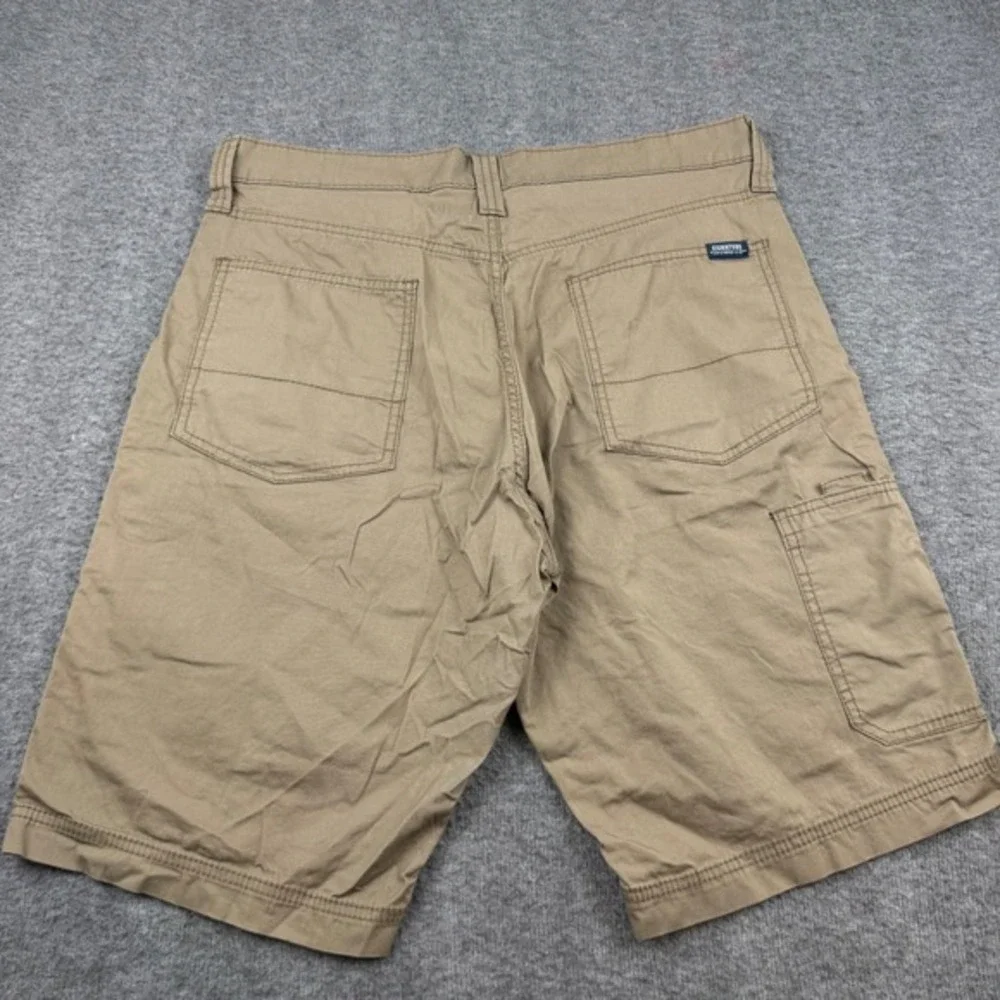 Signature by Levi Strauss VINTAGE Shorts Men's W34 Tan Khaki Gold Label‎ Stretch